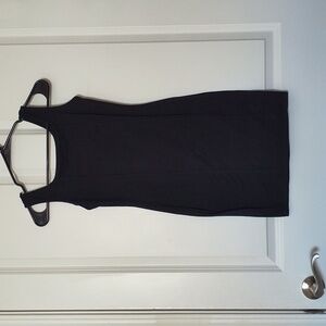 Women's Cotton Black Dress
